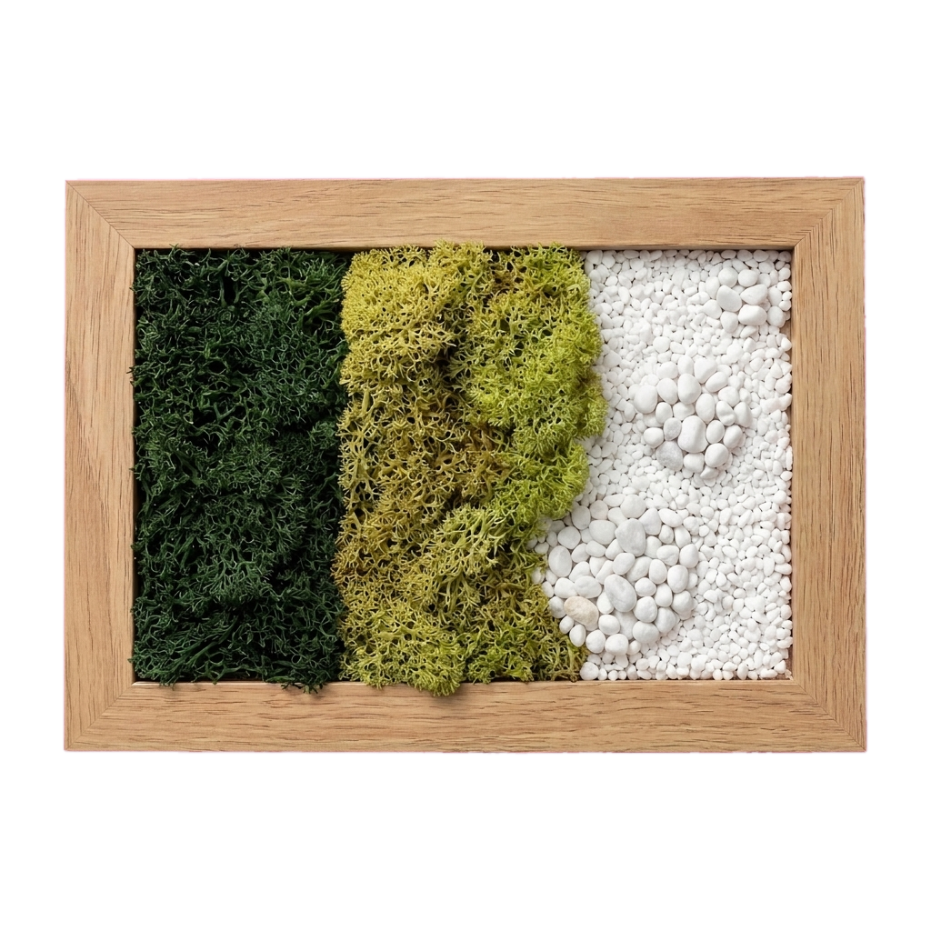 Small Format — #0623 — Handcrafted moss art by AguaClara Studio