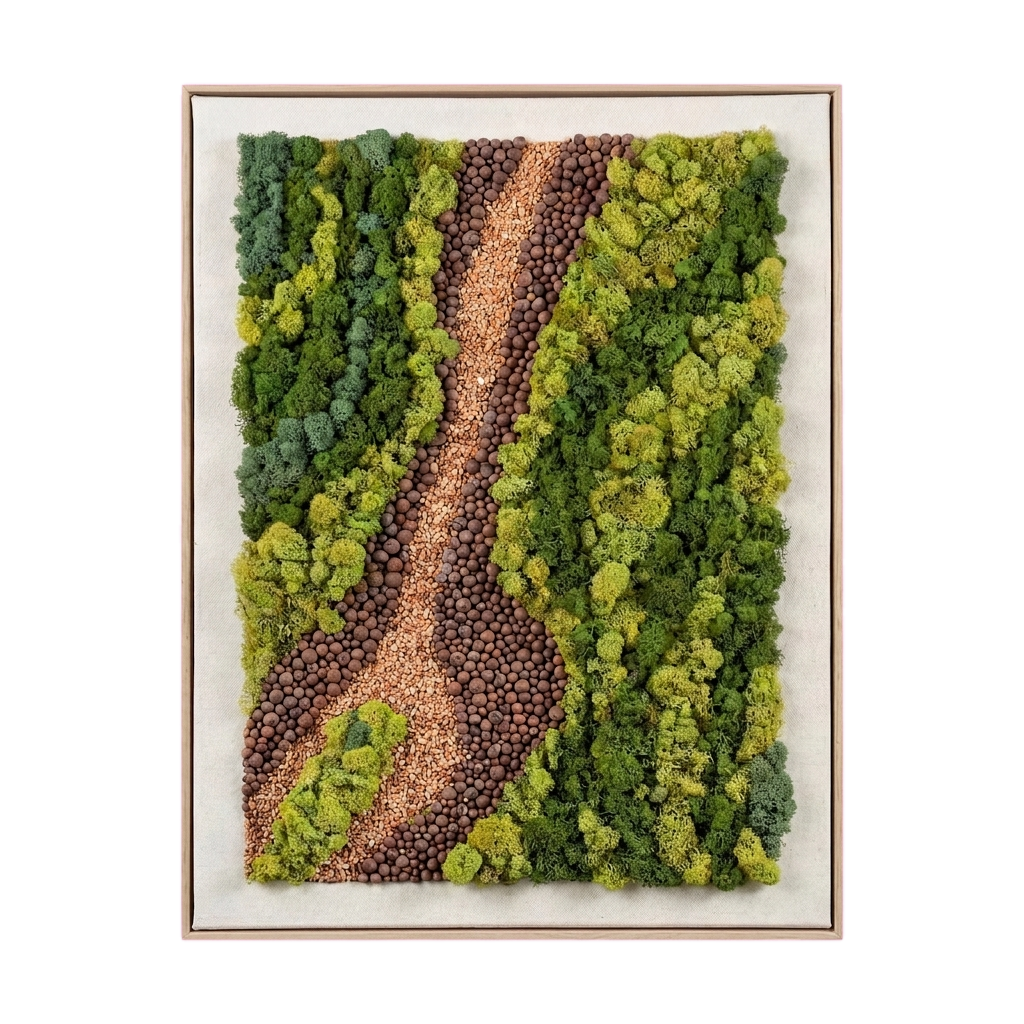 LiveTrends — #0123 — Handcrafted moss art by AguaClara Studio