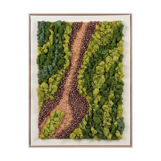 LiveTrends — #0123 — Handcrafted moss art by AguaClara Studio