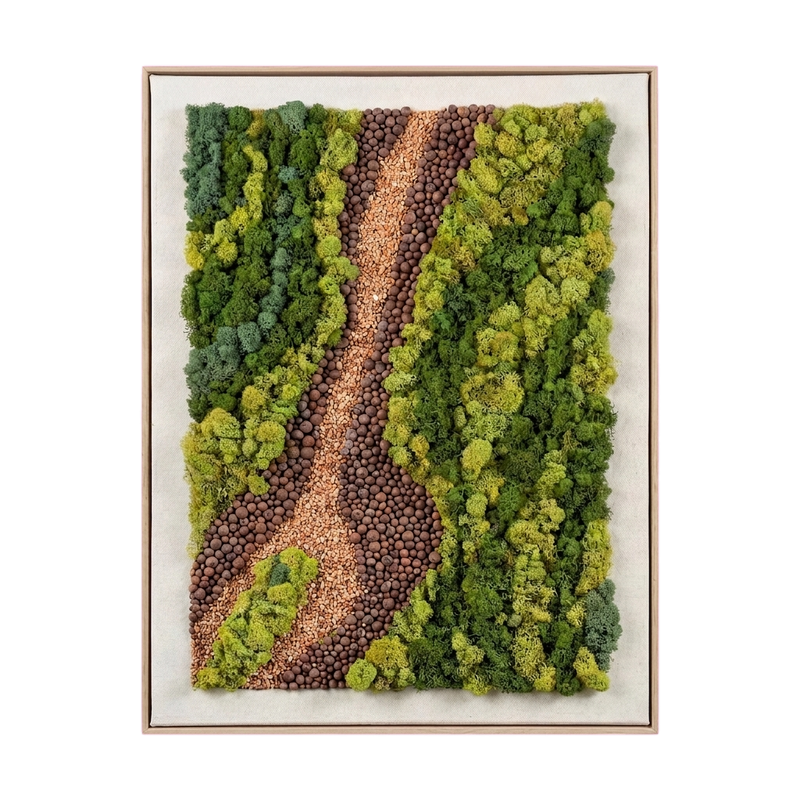LiveTrends — #0123 — Handcrafted moss art by AguaClara Studio